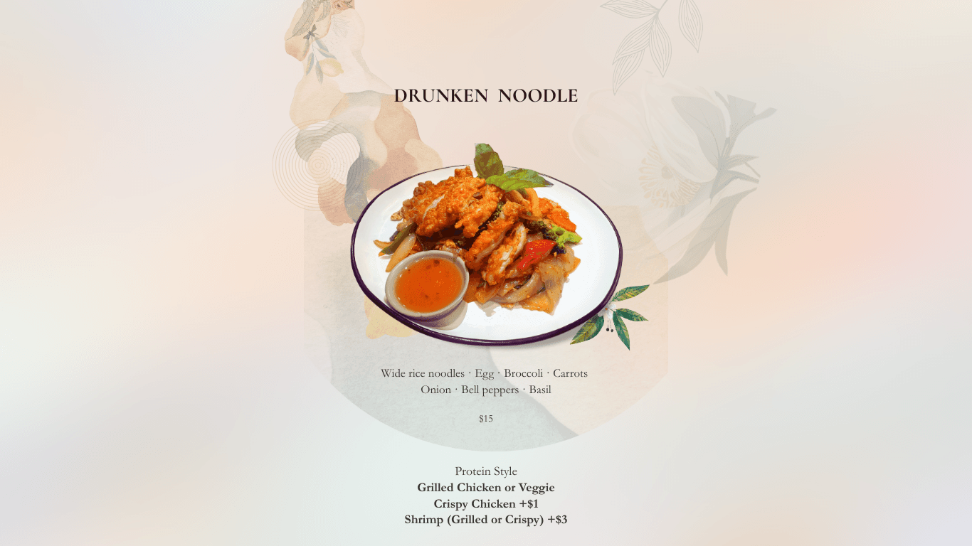 Drunken Noodle