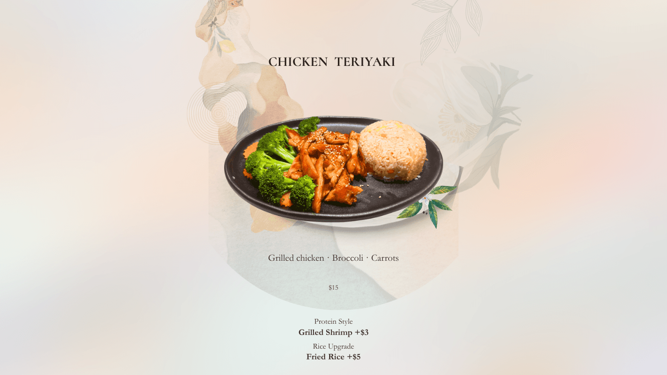 Grilled Chicken Teriyaki