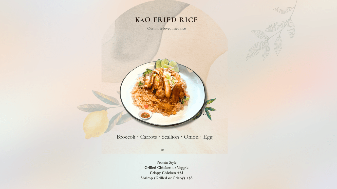 Kao Fried Rice